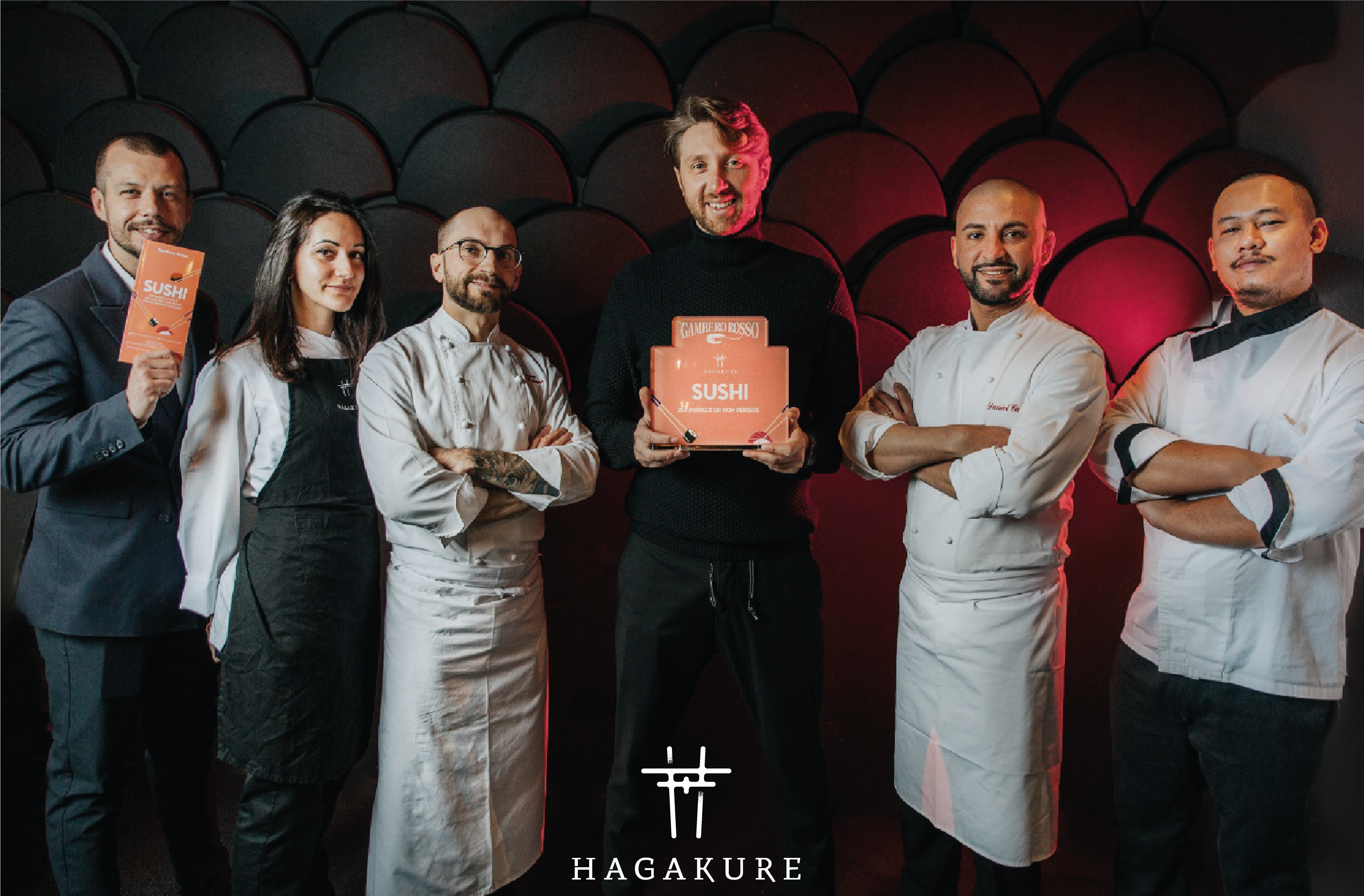 hagakure sushi fusion HAGAKURE nella guida sushi del Gambero Rosso