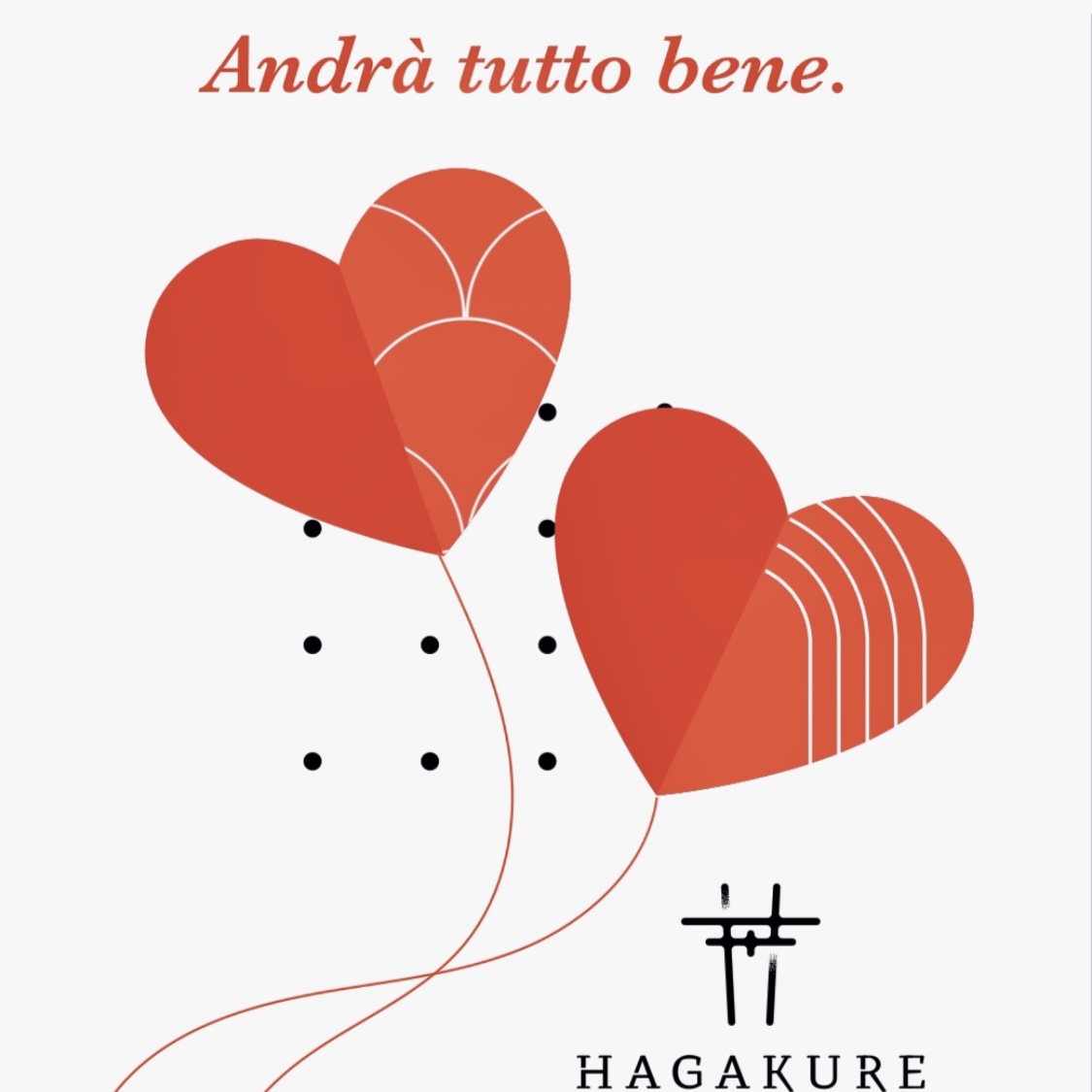 hagakure sushi fusion Il post-it benaugurante di Hagakure